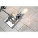 Fun Finial 2 Light 15 inch Polished Chrome Vanity Light Wall Light